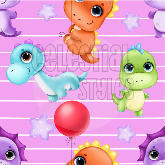 Dinosaurs (Pink or Green)